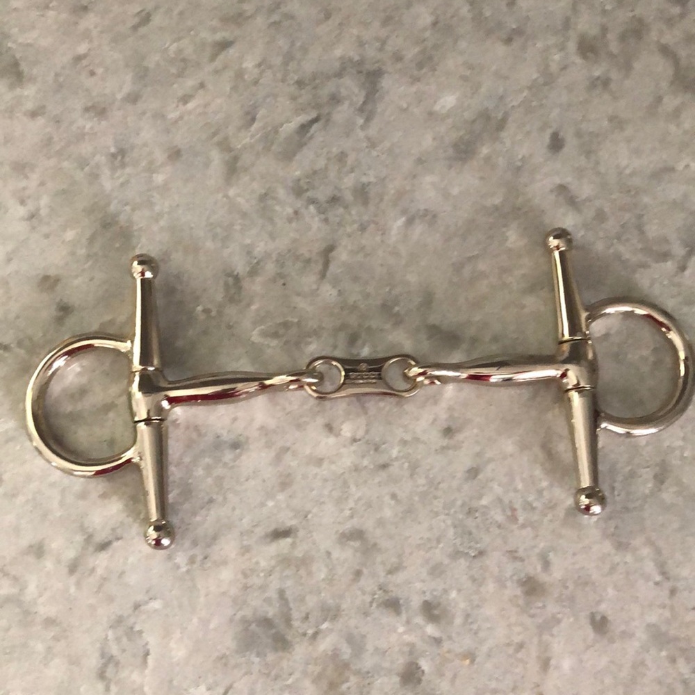 Gucci Equestrian Belt buckle Replacement – Gold Horsebit - Excellent Condition